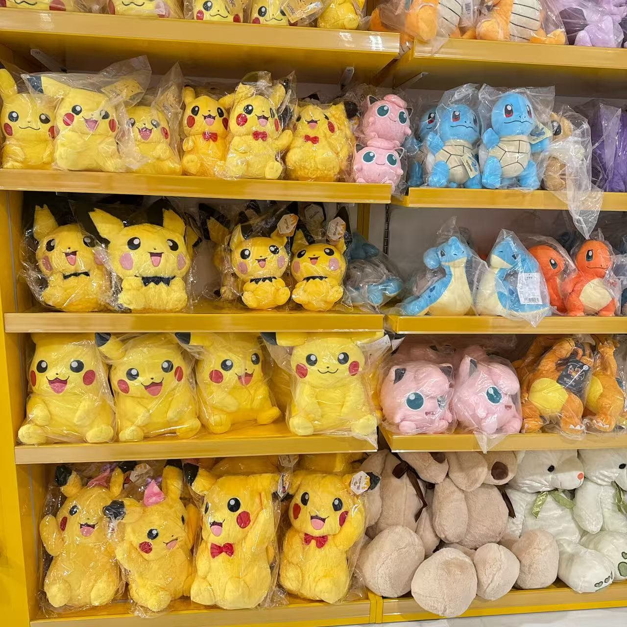 Soft and cuddly plush toys